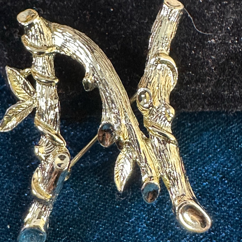 Sarah Coventry Gold and Silver Branch Brooch